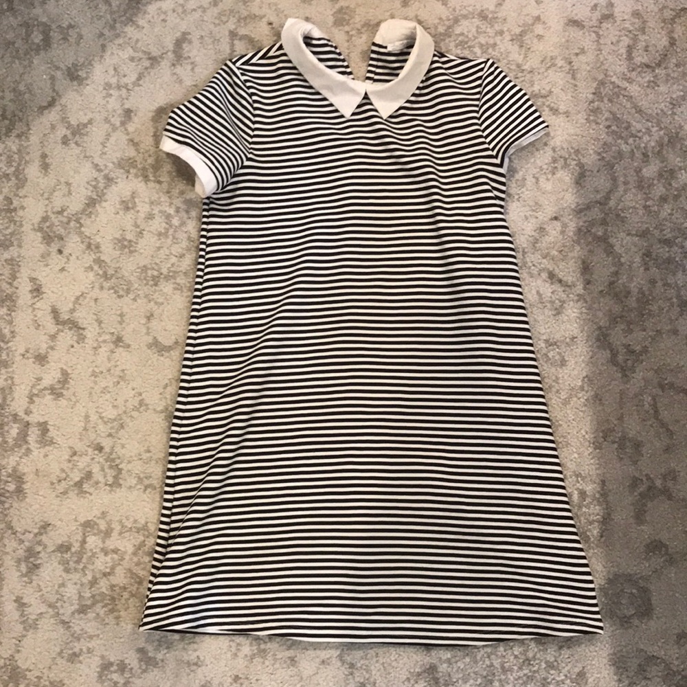 Zara striped mini dress